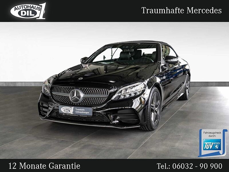 Mercedes-Benz C 220 d Cabrio 9G-T *AMG*SPUR*1.HAND*