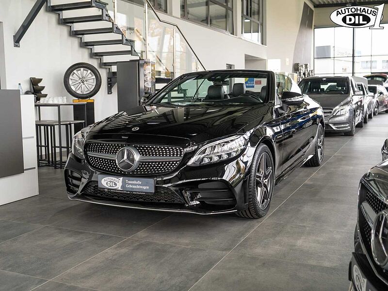 Mercedes-Benz C 220 d Cabrio 9G-T *AMG*SPUR*1.HAND*
