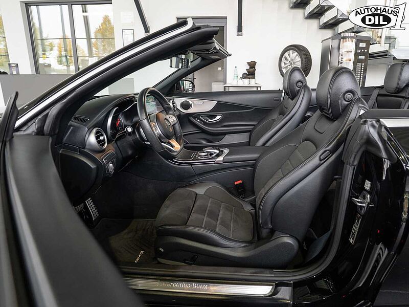 Mercedes-Benz C 220 d Cabrio 9G-T *AMG*SPUR*1.HAND*