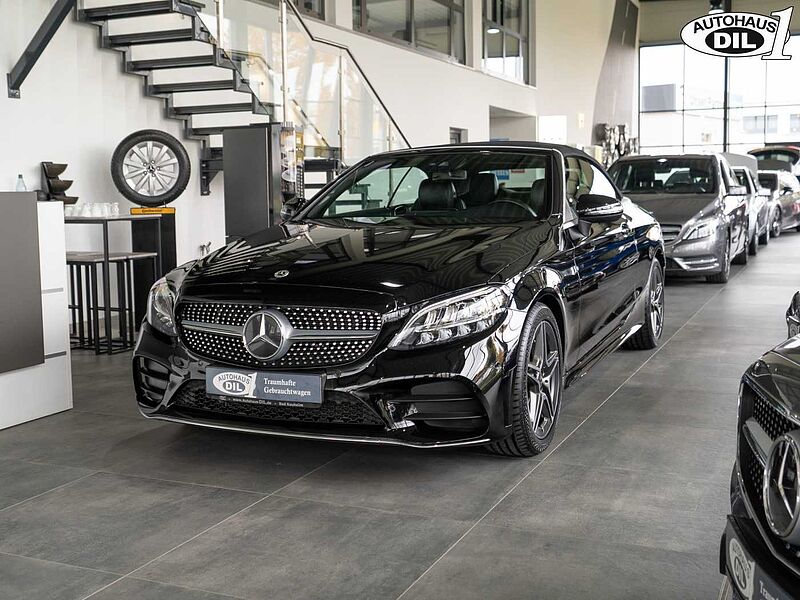 Mercedes-Benz C 220 d Cabrio 9G-T *AMG*SPUR*1.HAND*
